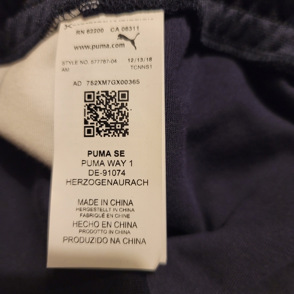 Puma Men's BMW MMS T7 Track Pants - Picture 14 of 14